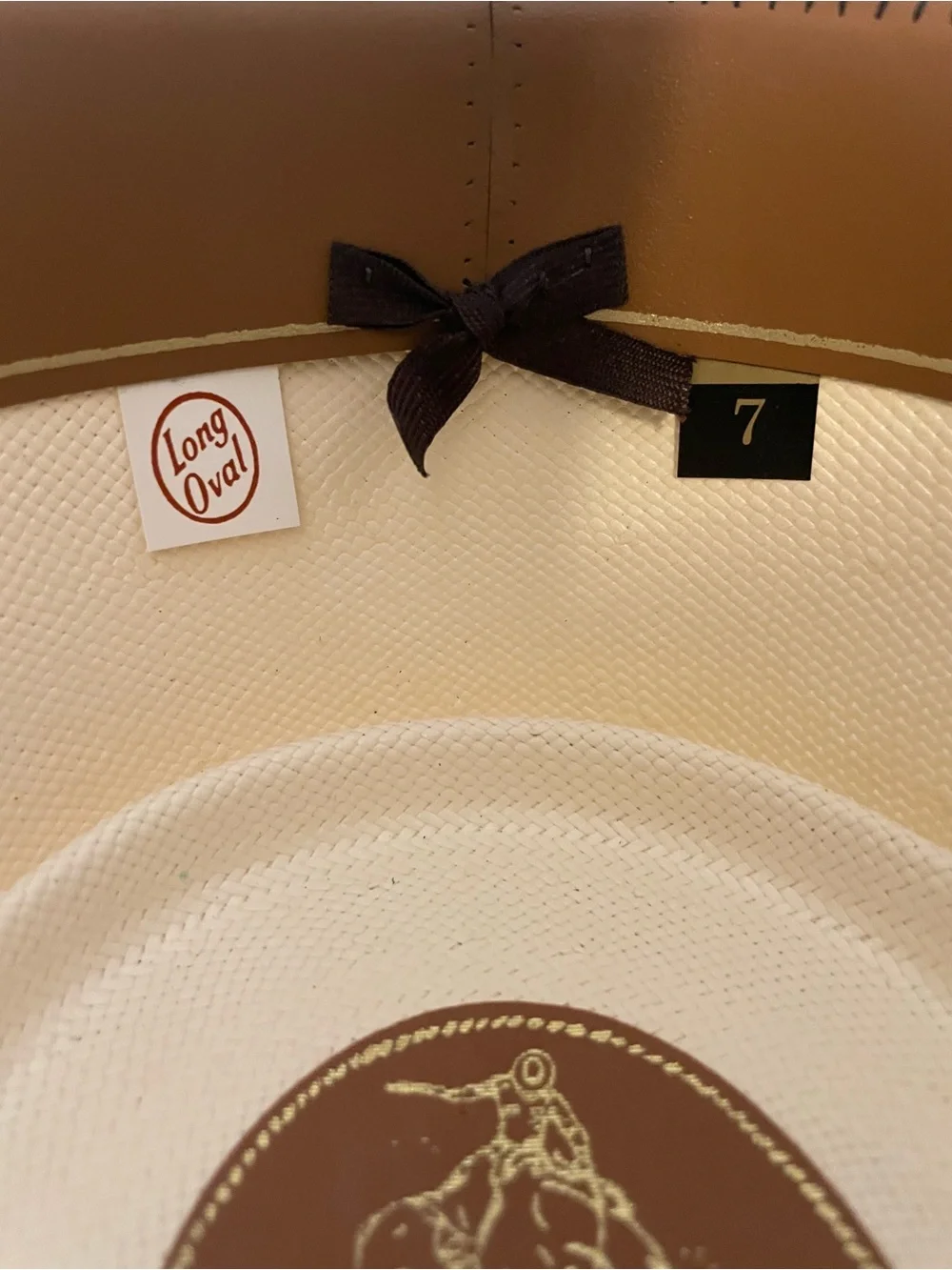 RESISTOL Gambler Western Hat — Size 7 Long Oval